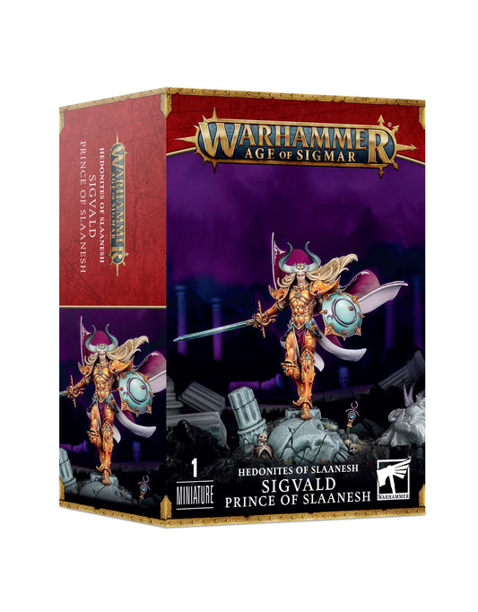 Age of Sigmar: Hedonites of Slaanesh - Sigvald Prince Of Slaanesh