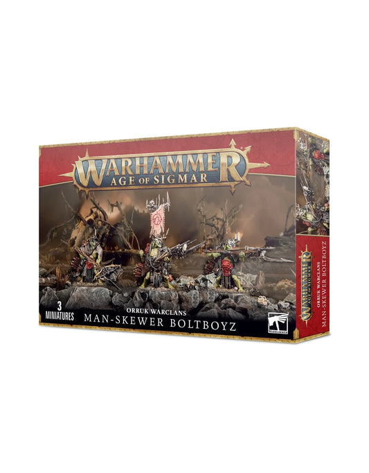 Age of Sigmar: Orruk Warclans - Man-Skewer Boltboyz