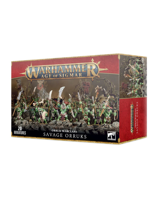 Age of Sigmar: Orruk Warclans - Savage Orruks