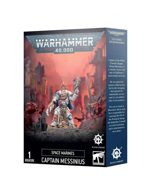 Warhammer 40k: Space Marines - Captain Messinius