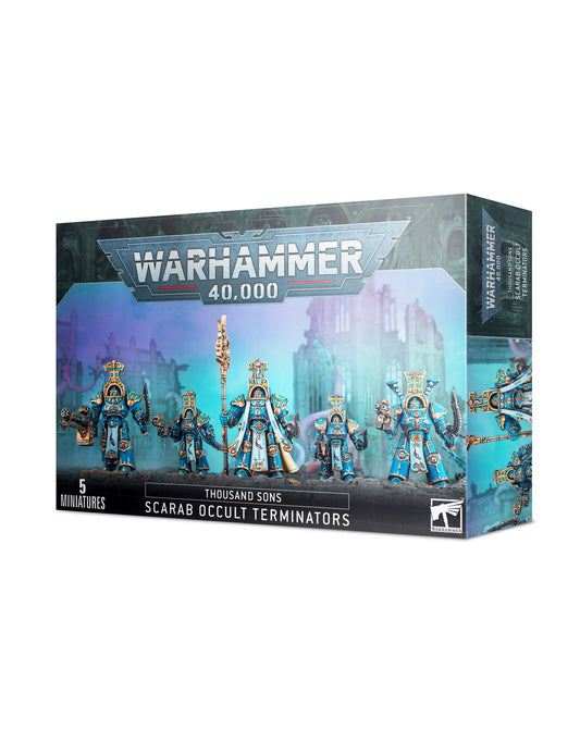 Warhammer 40k: Thousand Sons - Scarab Occult Terminators