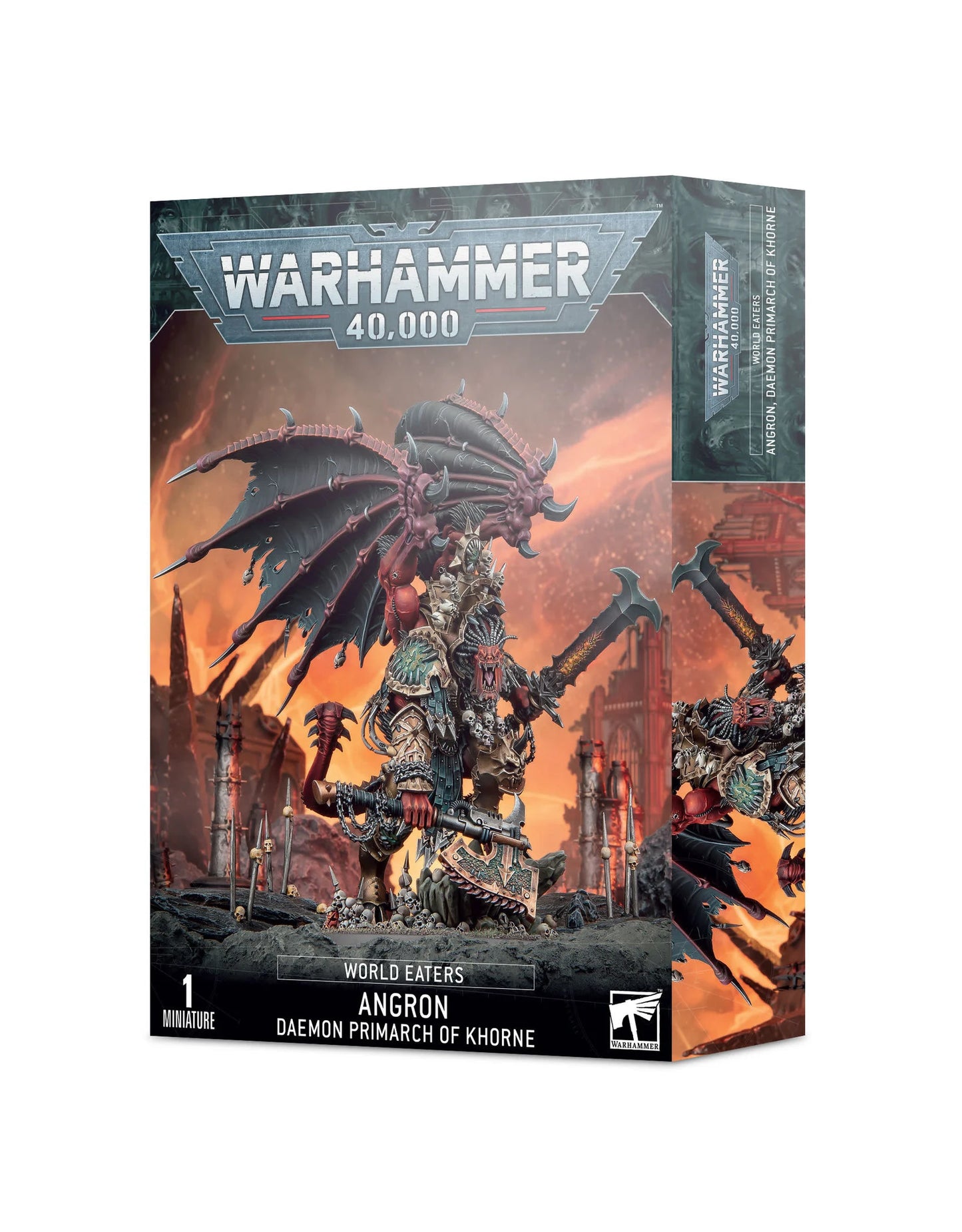 Warhammer 40k: World Eaters - Angron, Daemon Primarch of Khorne