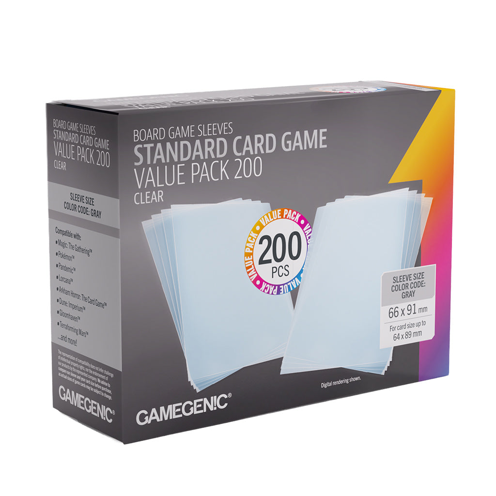 Gamegenic: Prime Sleeves: Standard - Value Pack