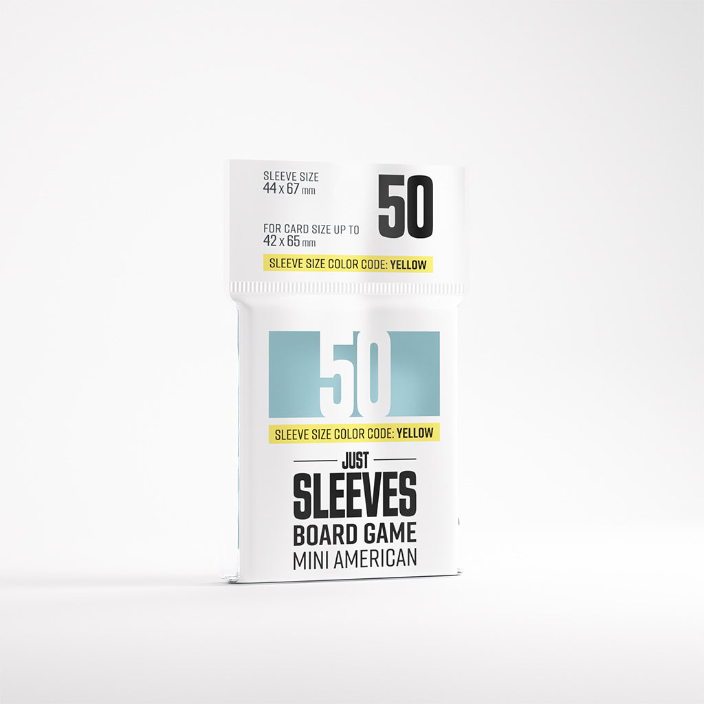 Gamegenic: Just Sleeves - Mini American (44x67 mm)
