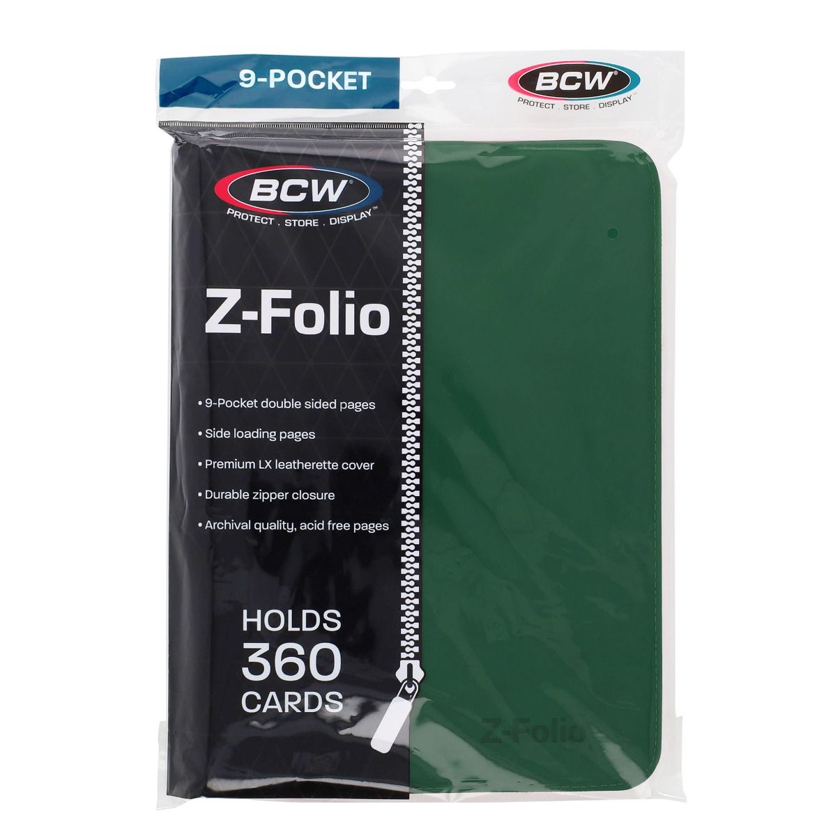 BCW - 9 Pocket : Z-Folio Album