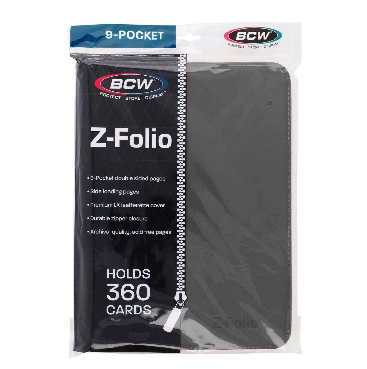 BCW - 9 Pocket : Z-Folio Album
