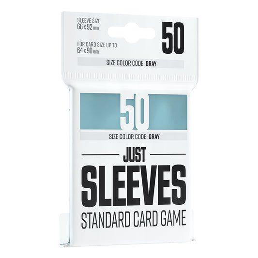Gamegenic: Just Sleeves: Standard - Clear