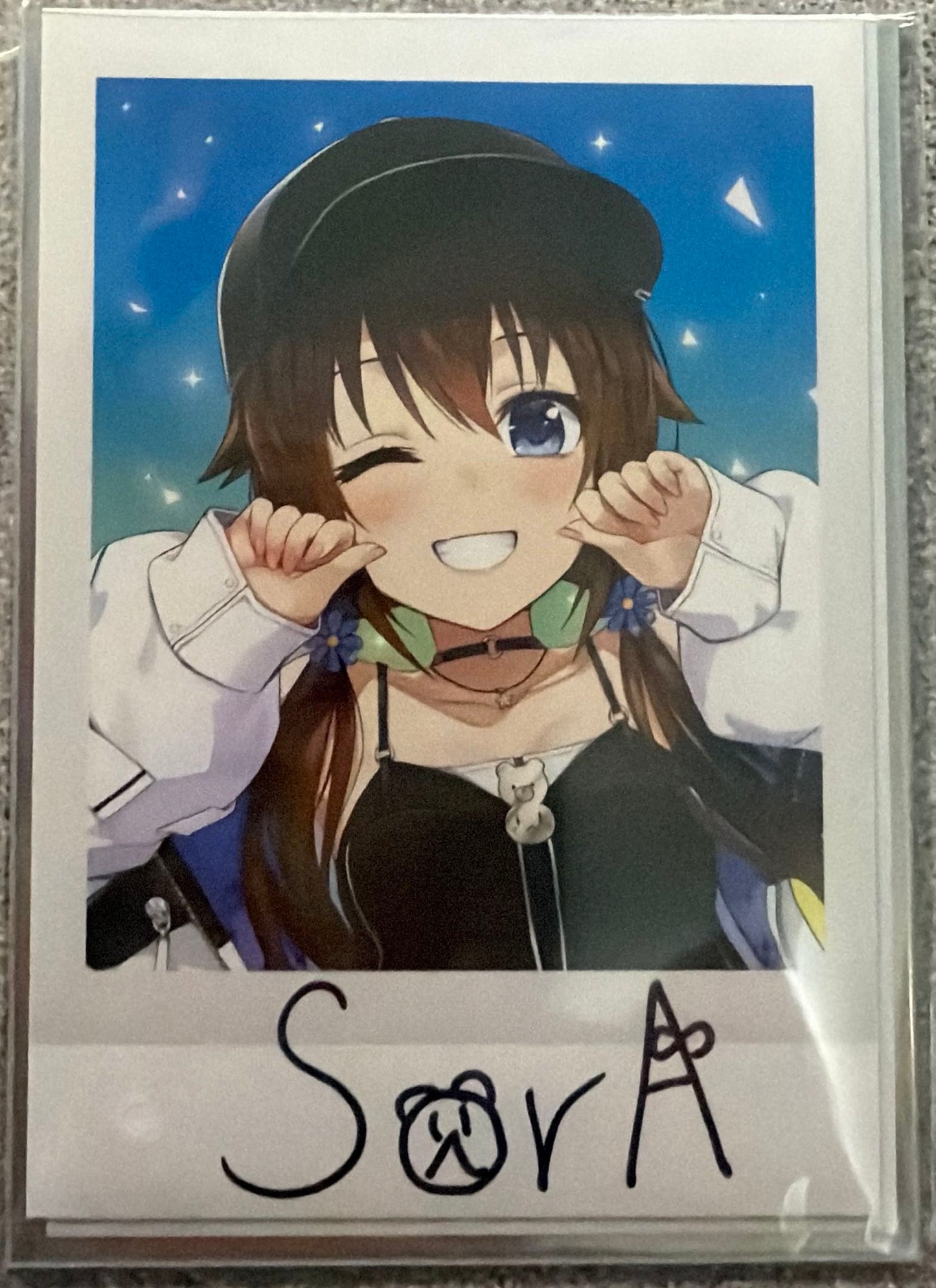 Hololive - Tokino Sora Birthday 2023 Limited Autograph Bromide Card