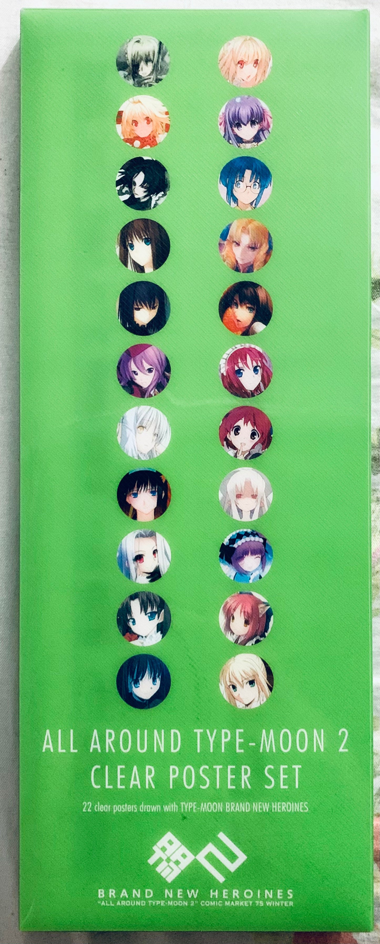 Comiket 75 : All Around Type Moon 2 - Clear Poster Set (includes 22 posters)