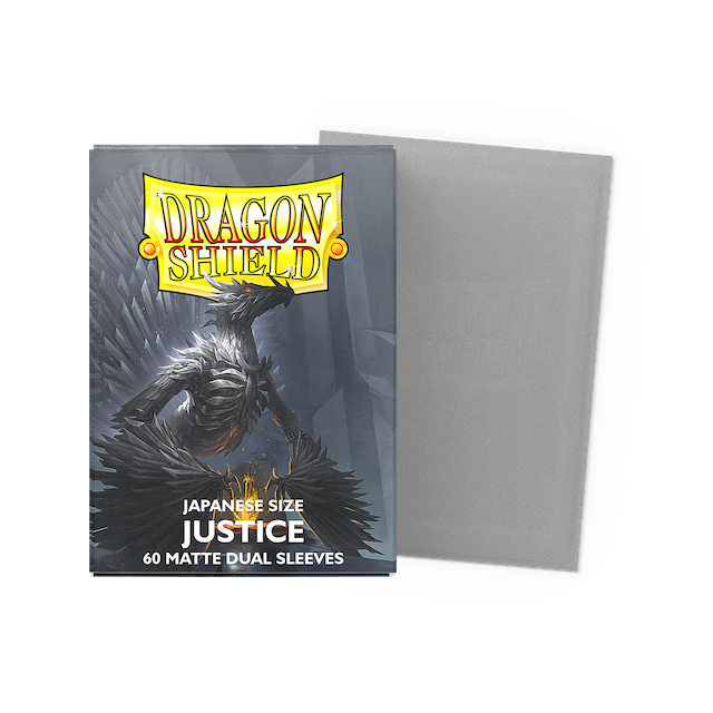 Dragon Shield Sleeves: Japanese DUAL - Matte Justice (60 ct)