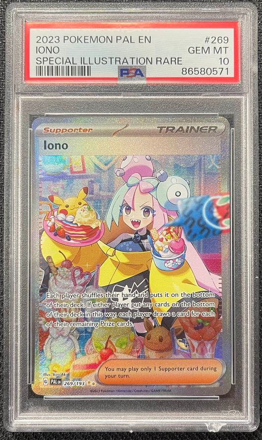 Graded Pokemon - Iono (269/193) Paldea Evolved PSA 10