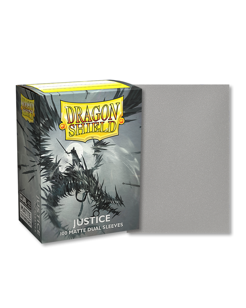 Dragon Shield Sleeves: Standard DUAL - Matte Justice (100 ct)