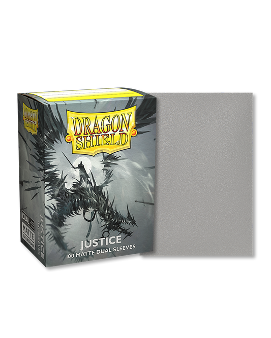 Dragon Shield Sleeves: Standard DUAL - Matte Justice (100 ct)