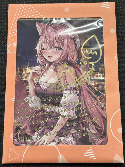 Hololive - Hakui Koyori 1st Anniversary Celebration Limited Autograph