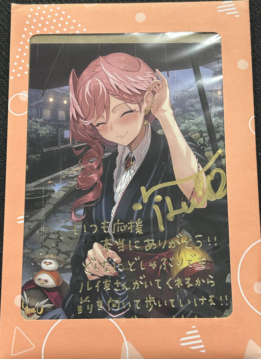 Hololive - Takane Lui Birthday Celebration 2022 Limited Autograph