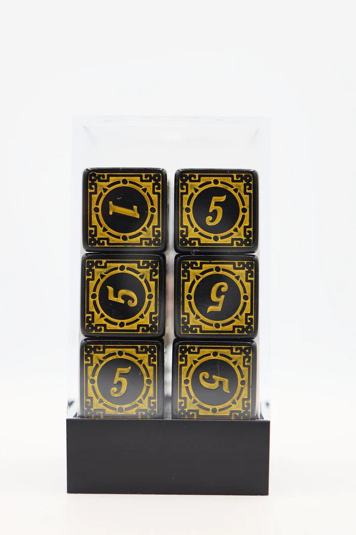 Magic Burst D6 Set - Yellow - 12 piece D6's