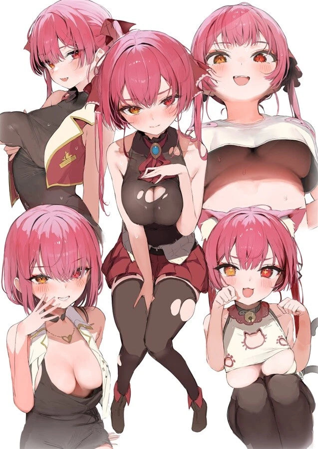 Hololive - Houshou Marine by Pomesaurus (B2 Tapestry)