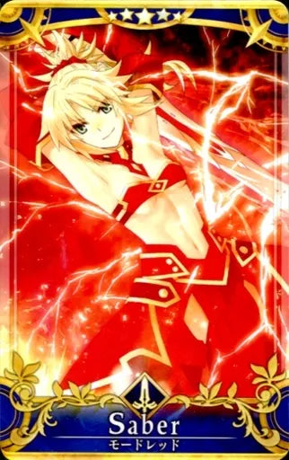 Fate/Grand Order Arcade Card : Mordred - Final Ascension