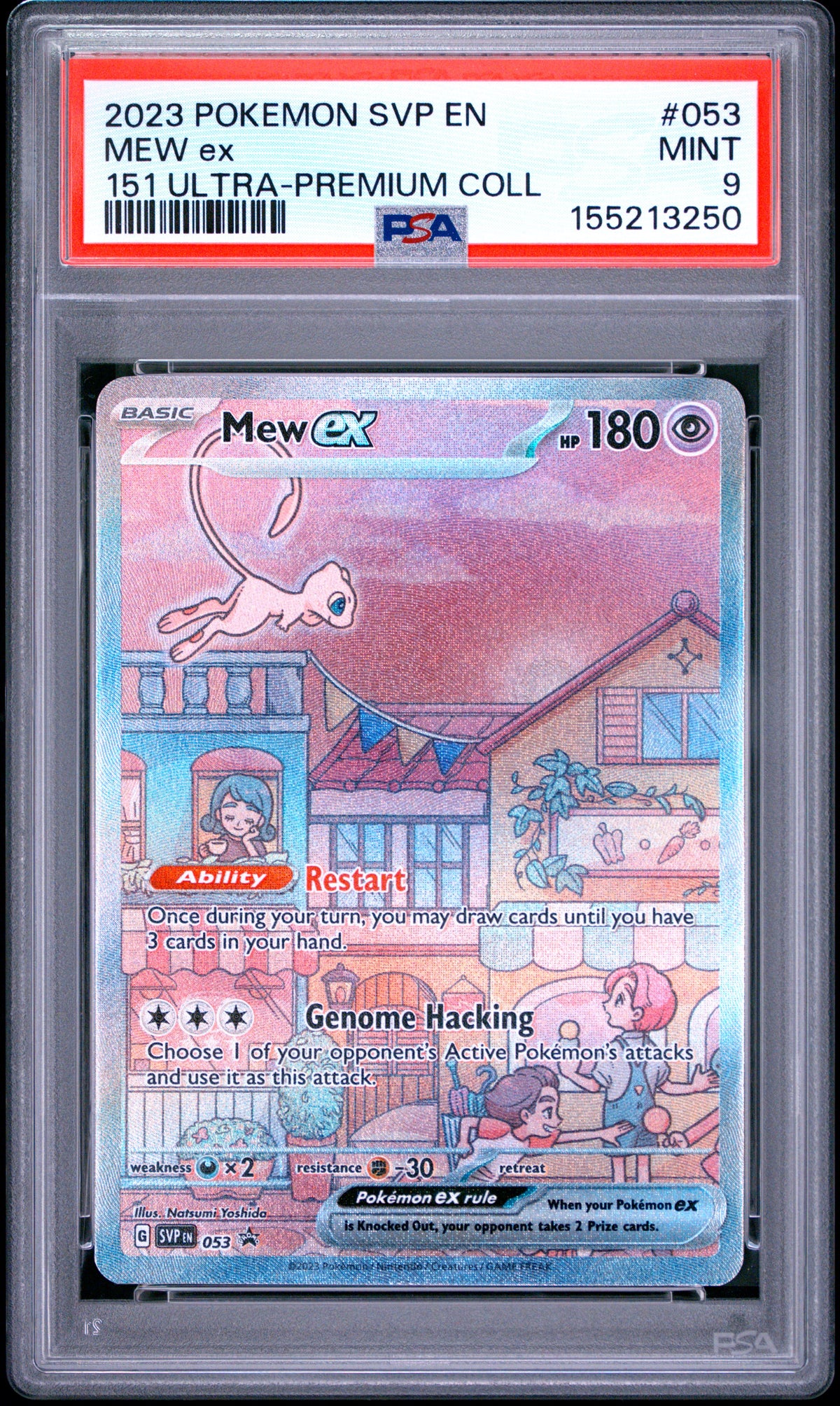 Graded Pokemon - Mew (053) Black Star Promo PSA 9
