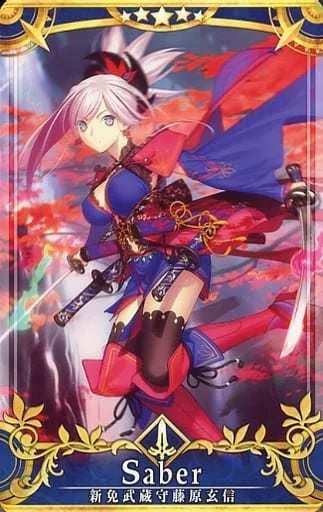 Fate/Grand Order Arcade Card : Miyamoto Musashi  - Final Ascension
