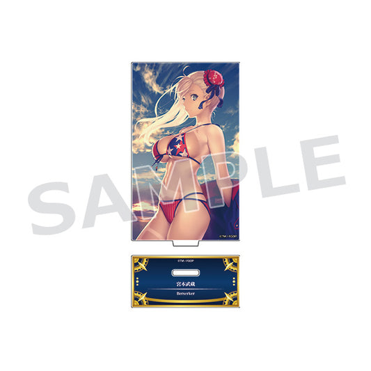 Fate/Grand Order Servant Art Chronicle : Acrylic Stand - Miyamoto Musashi (Berserker)