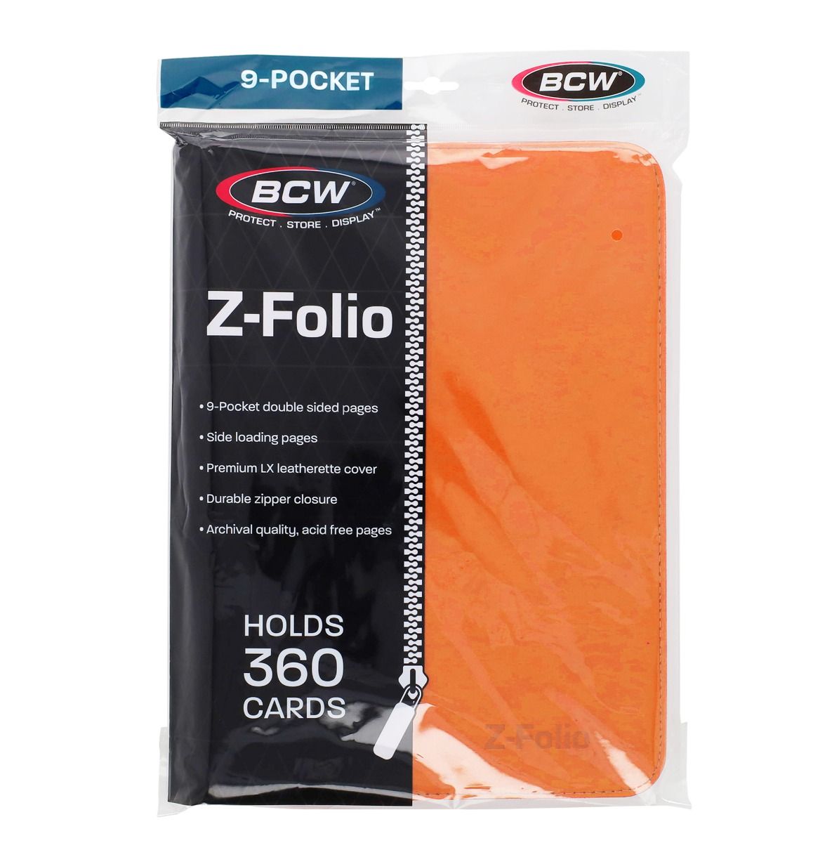 BCW - 9 Pocket : Z-Folio Album