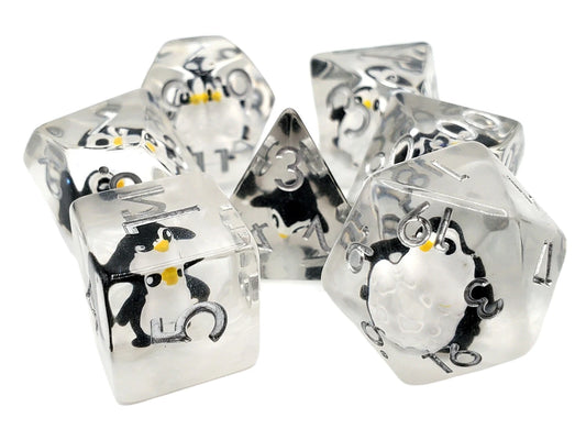 Animal Kingdom - Penguin RPG Dice Set