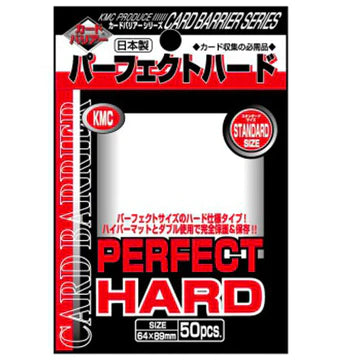 KMC Sleeves: Perfect Hard - Standard (50ct)