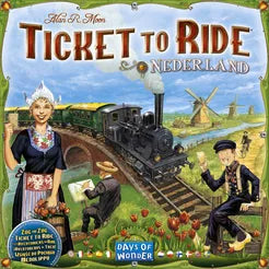 Ticket to Ride Map Collection: Volume 4 - Nederland