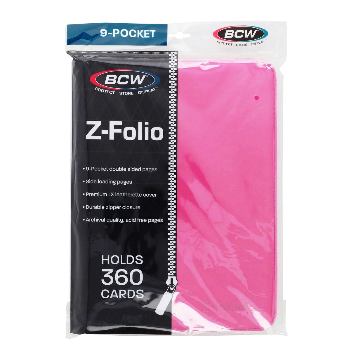 BCW - 9 Pocket : Z-Folio Album