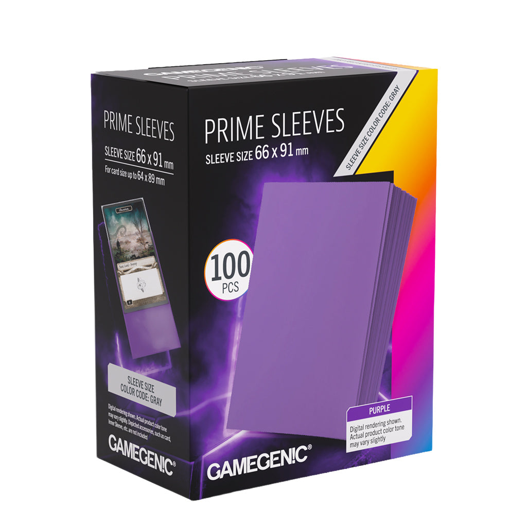 Gamegenic: Prime Sleeves - Standard Card Game (100 ct) (66x91mm)