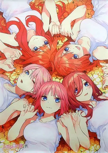 The Quintessential Quintuplets : MAKEOVER Itsuki, Miku, Ichika, Yotsuba, Nino (B2 Tapestry)