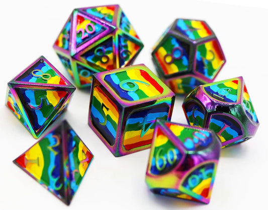 Pride Flag Rainbow RPG Set