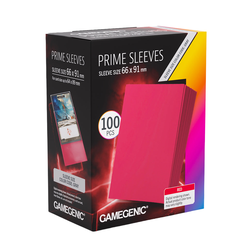 Gamegenic: Prime Sleeves - Standard Card Game (100 ct) (66x91mm)