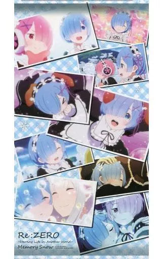 Re:Zero:Starting Life in Another World : Rem + Ram Memory Snow (B1 Tapestry)