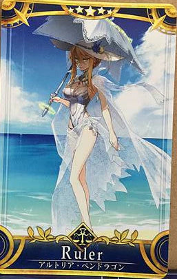 Fate/Grand Order Arcade Card : Artoria Pendragon (Ruler) - Stage 3