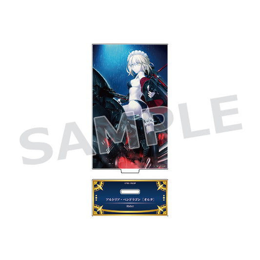 Fate/Grand Order Servant Art Chronicle : Acrylic Stand - Artoria Pendragon (Rider Alter)