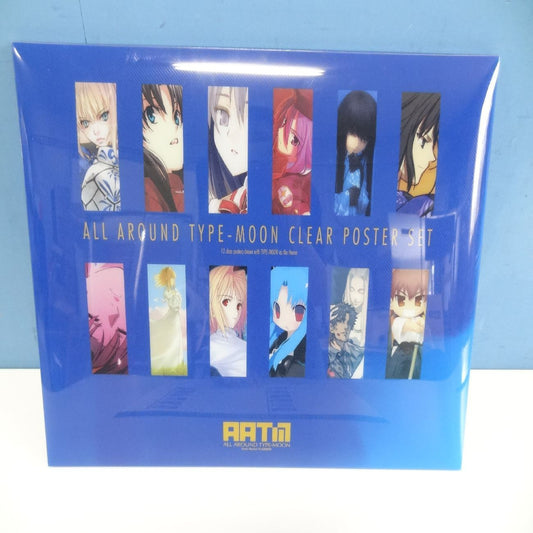 Comiket 72 : All Around Type Moon - Clear Poster Set (includes 12 posters)