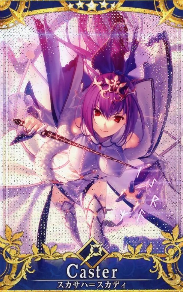 Fate/Grand Order Arcade Card : Scáthach-Skadi - Final Ascension (Foil/Fatal)