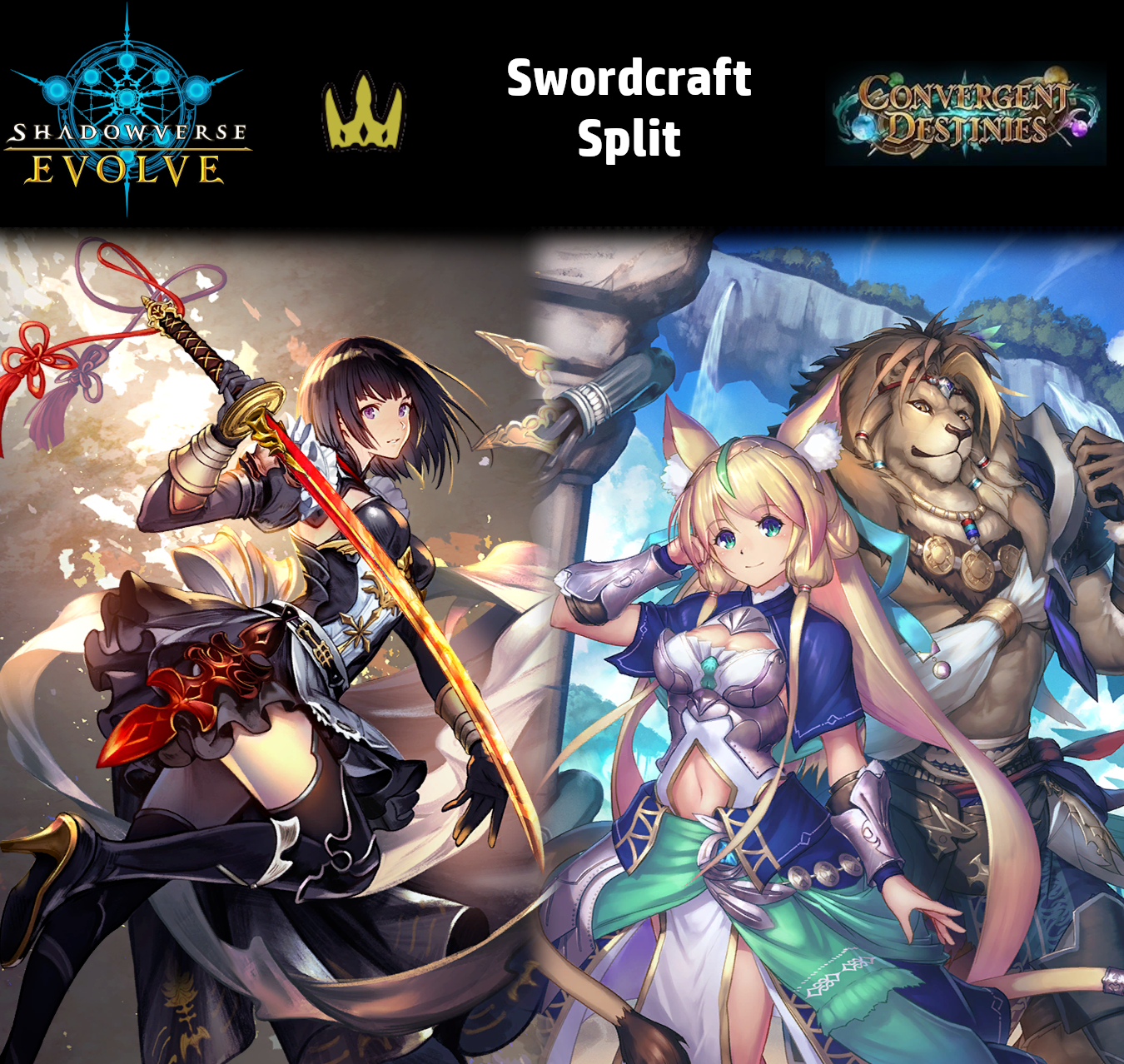 Shadowverse Evolved: Swordcraft Split - BP17 Convergent Destinies