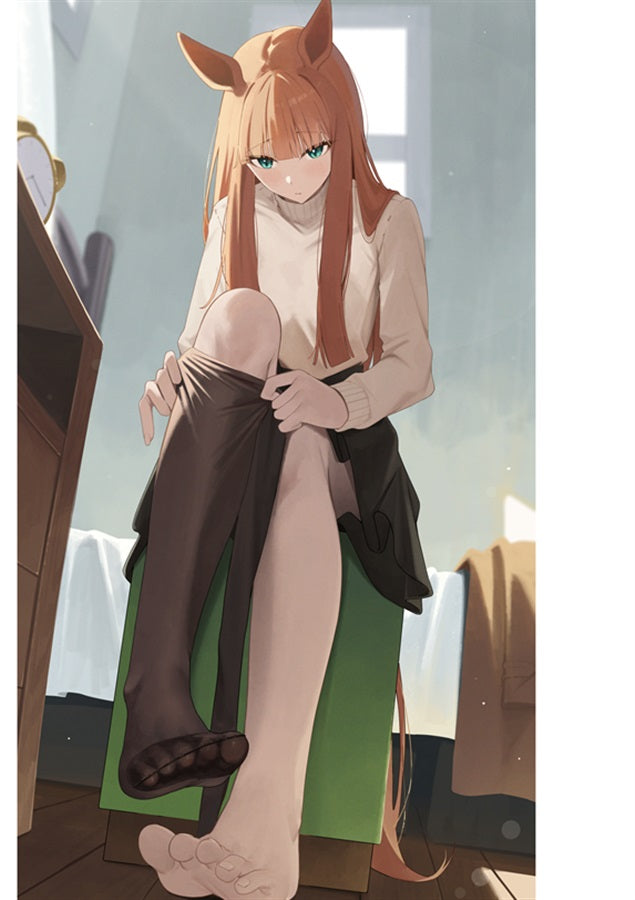 Artbook: Umamusume - Tinted with Silver (Playing Human) includes extra book