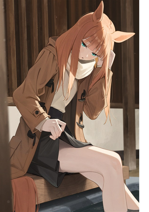 Artbook: Umamusume - Tinted with Silver (Playing Human) includes extra book