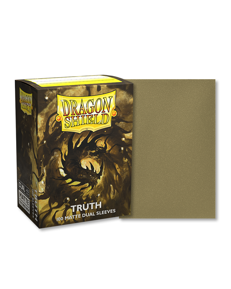 Dragon Shield Sleeves: Standard DUAL - Matte Truth (100 ct)