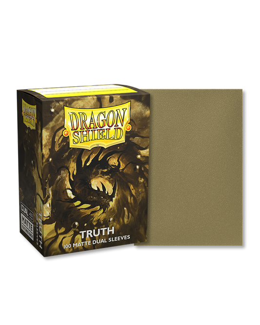 Dragon Shield Sleeves: Standard DUAL - Matte Truth (100 ct)