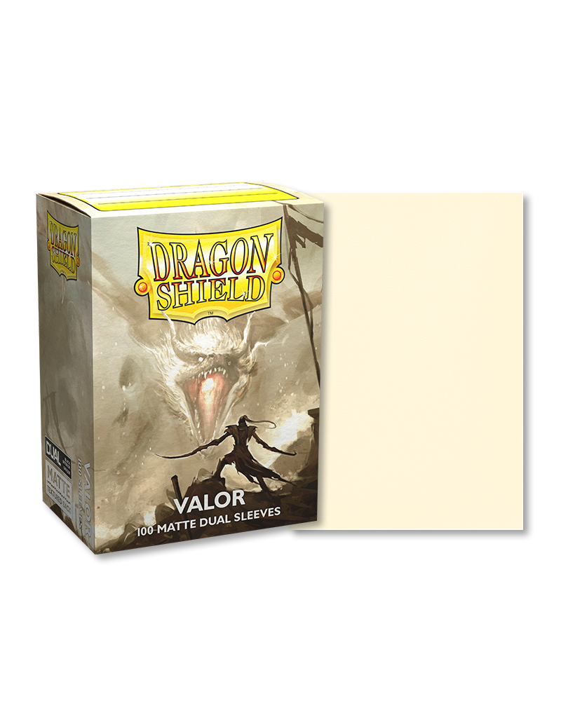 Dragon Shield Sleeves: Standard DUAL - Valor (100 ct)