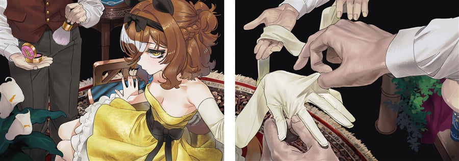 Artbook: Umamusume - Visitors (sarcophage + cordonbleu)