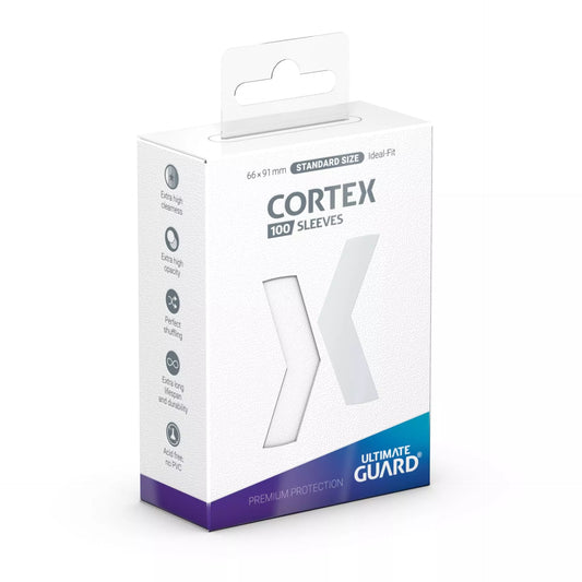 Ultimate Guard - Cortex Sleeves: Standard - White Glossy (100 ct)