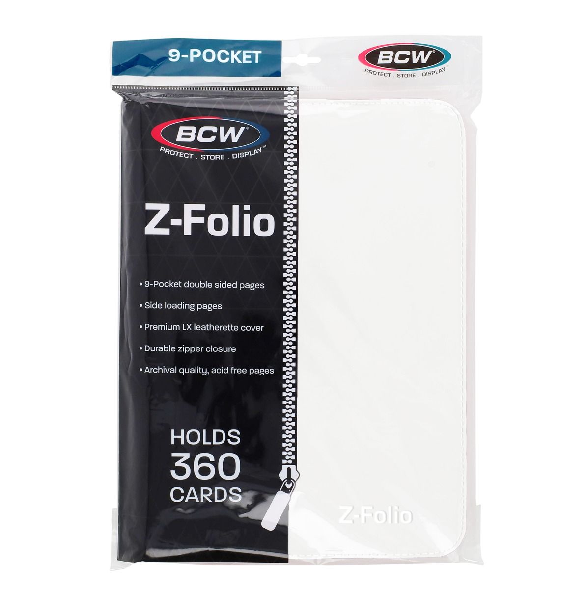 BCW - 9 Pocket : Z-Folio Album
