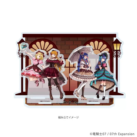 07th Expansion / Umineko When They Cry : Acrylic Stand - Bernkastel + Lambdadelta + Beatrice + Erika