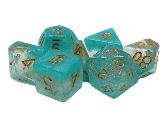 Luminous - Winter's Breath RPG Dice Set